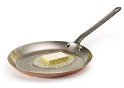 Frying -margarine -block -on -pan